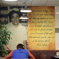 Good advice!  at Eliza's Vegan Café in Florence