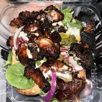   at Eliza's Vegan Café in Florence