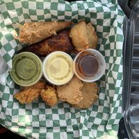 The sampler platter  at Eliza's Vegan Café in Florence
