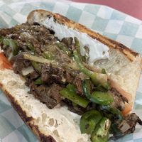 Cheesesteak   at Eliza's Vegan Café in Florence