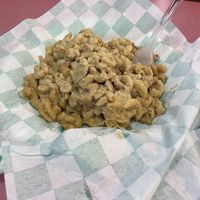 Mac and cheese  at Eliza's Vegan Café in Florence