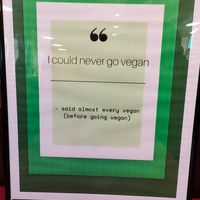  at Eliza's Vegan Café in Florence