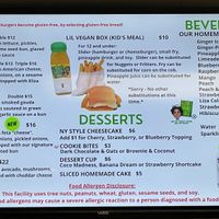   at Eliza's Vegan Café in Florence