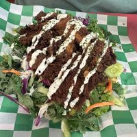   at Eliza's Vegan Café in Florence