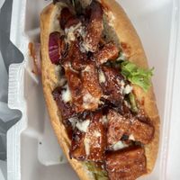   at Eliza's Vegan Café in Florence