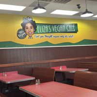   at Eliza's Vegan Café in Florence