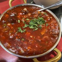 Vegetable Manchurian gravy  at Kasturi Indian Cuisine in Winston-salem