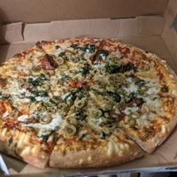 Vegan  Tuscano Topper  at Toppers Pizza in Rochester