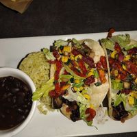 Vegan tacos at Iron Cactus in San Antonio