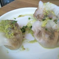 Tofu dumplings at Emily Taylor in Fremantle