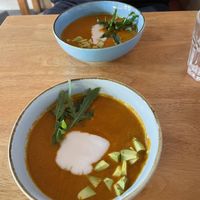 Tomato soup (soup of the day)  at The Cure Bali in Kuta