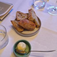 Bread from the nearby bakery at Kasvio in Utrecht