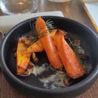 Roasted carrots at Kasvio in Utrecht