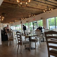 Dining room seating at Earth Cafe in Myrtle Beach