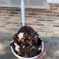 Oreo sundae at Frosty's Ice Cream in Depew