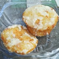 Lotus root cakes at Vegetarian Dim Sum House in New York City