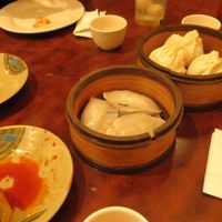 Different Dim Sums at Vegetarian Dim Sum House in New York City