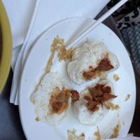 Pork bun   at Vegetarian Dim Sum House in New York City