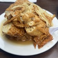 Mock duck   at Vegetarian Dim Sum House in New York City