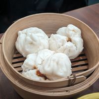 BBQ bao at Vegetarian Dim Sum House in New York City