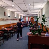 Inside of Vegetarian Dim Sum House at Vegetarian Dim Sum House in New York City