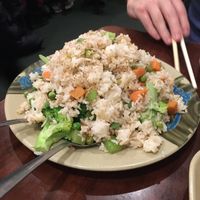 Fried rice with vegetables  at Vegetarian Dim Sum House in New York City