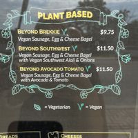 Breakfast Options  at OCA Mocha in Halethorpe