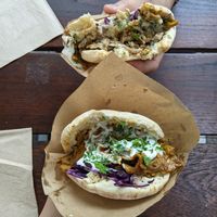 shawarma at Nana Express in Frankfurt