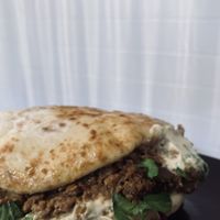 Beyond meat sandwich   at Nana Express in Frankfurt