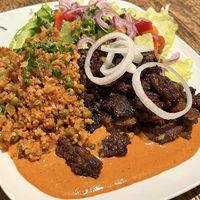 Self-made vegan Gyros  at Hannes am Herd in Telgte