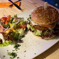 Vegan Burger “the Smokey one"  at Hannes am Herd in Telgte