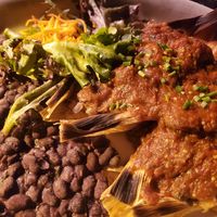 Sweet potato tamales at Bit & Spur in Springdale