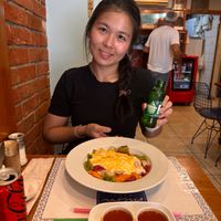 Great Vegan and Vegetarian options- Vegan option uses Vegan Yoghurt. Try all four flavoured Manti with Vegan Yoghurt and Garlic sauce! at Mira Mantı in Istanbul