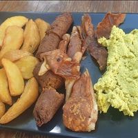 Vegan American breakfast at The Vegan Regime in Istanbul