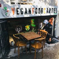 Outside  at The Vegan Regime in Istanbul