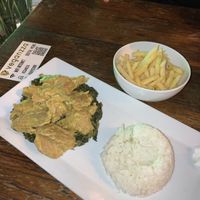 Bad photo but the food was nice   at The Vegan Regime in Istanbul