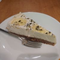 Cheesecake at The Vegan Regime in Istanbul