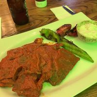 Turkish plate, very big for one person  at The Vegan Regime in Istanbul