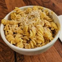 Mac and cheese at The Vegan Regime in Istanbul