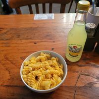Mac & Cheese (glutenfree) & Uludağ limonata at The Vegan Regime in Istanbul