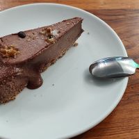 Chocolate Cheesecake at The Vegan Regime in Istanbul