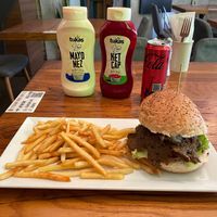 Kebab Burger   at The Vegan Regime in Istanbul