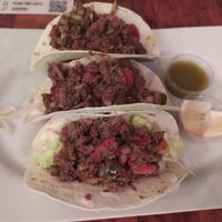 Soft tacos at The Vegan Regime in Istanbul