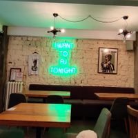 Indoors at The Vegan Regime in Istanbul