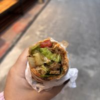 kebab  at The Vegan Regime in Istanbul