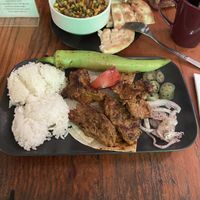 Vegan shish kebab  #Veganuary at The Vegan Regime in Istanbul