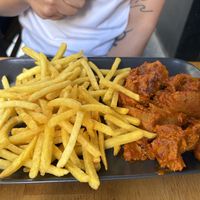 Peri peri chicken  at The Vegan Regime in Istanbul