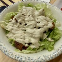 Caesar salad  at The Vegan Regime in Istanbul