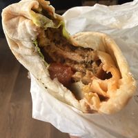 Döner wrap  at The Vegan Regime in Istanbul