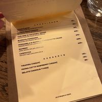 Menu March 2023   at Pizza Bertoldi in Prague